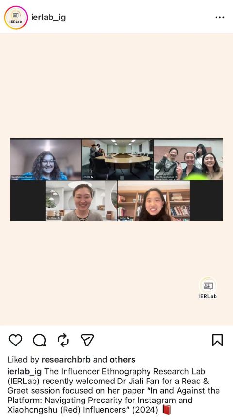 Researching Influencer Culture invited talk at Curtin University